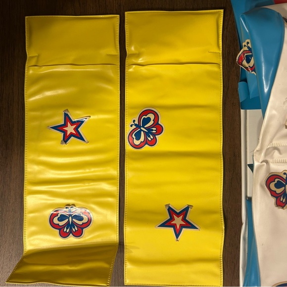 Vintage 1971 Barbie Campout Tent COMPLETE Accessories Table Stools NO BOX - Picture 12 of 16